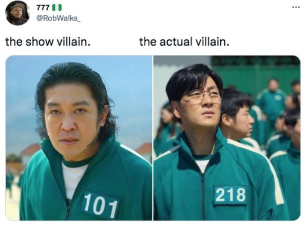 meme the show villain - player 101 i the actual villain - player 218