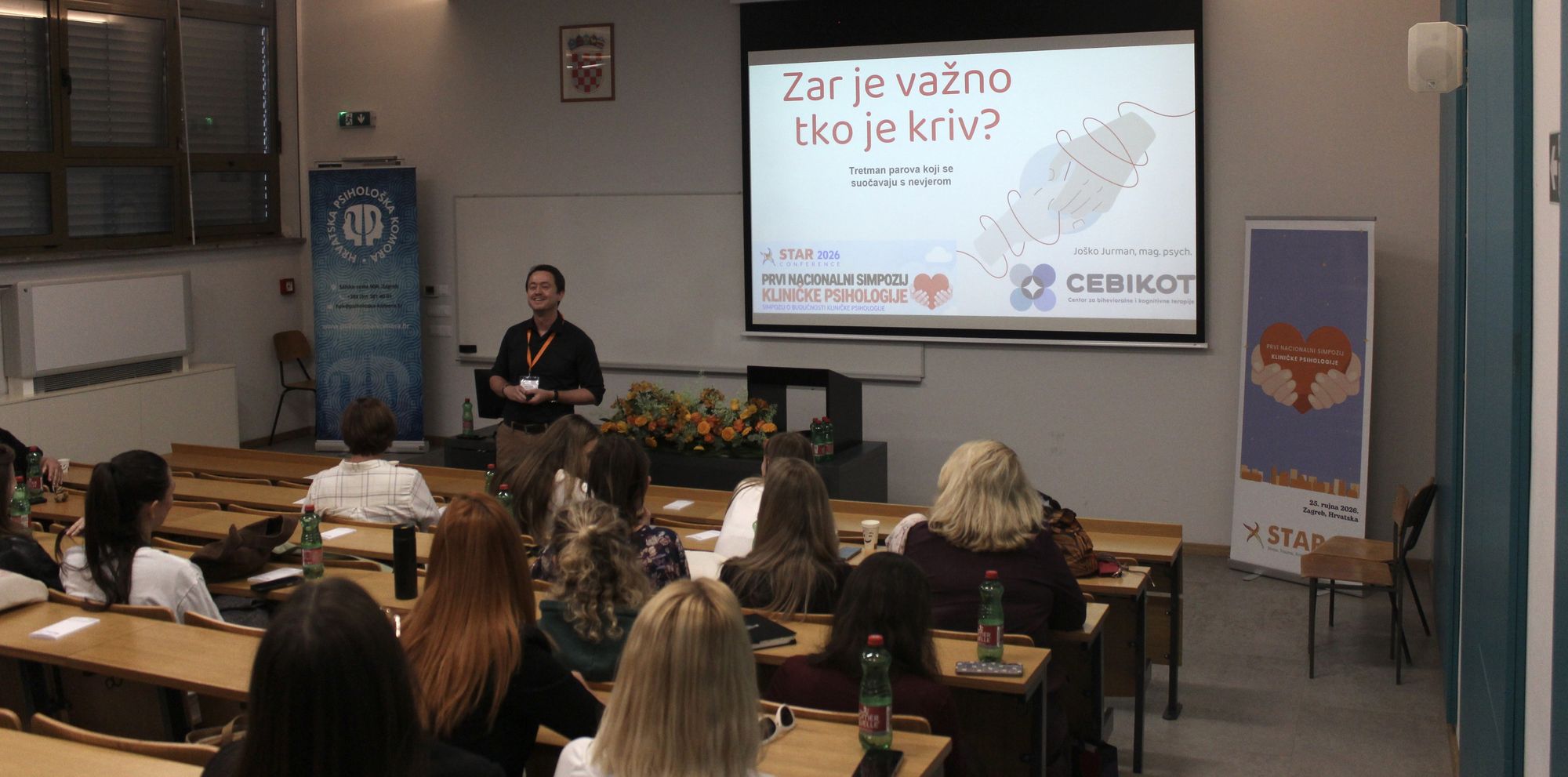Joško Jurman: Zar je važno tko je kriv? - Radionica o tretmanu parova koji se suočavaju s nevjerom